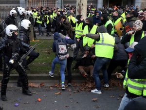 Mülteci ve göç anlaşması protestosu