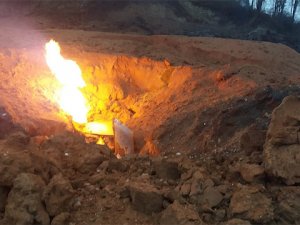 Doğal gaz patlaması sonucu çıkan Yangın söndürüldü!