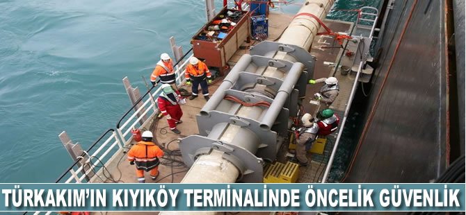 TürkAkım'ın Kıyıköy terminalinde öncelik güvenlik
