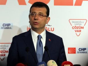 Ekrem İmamoğlu açıklama yapıyor