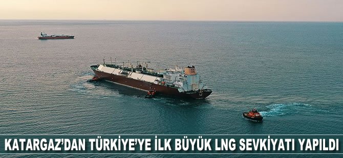 Katargaz'dan Türkiye'ye ilk büyük LNG sevkiyatı yapıldı