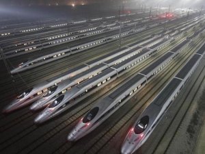 Çin Devlet Demiryolları iki ayda 720 milyon yolcu taşıyacak