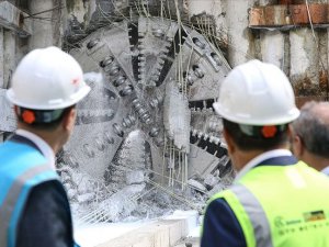 İstanbul Havalimanı'na 'Hızlı Metro' rekor hızla ilerliyor