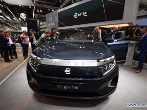 Çinli elektrikli otomobil şirketi Byton yeni modelini Frankfurt’ta sergiliyor