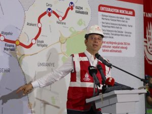 Göztepe-Ümraniye metro hattı çalışmaları yeniden başladı