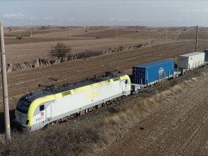 China Railway Express Bulgaristan'a geçiş yaptı