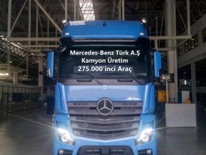 Mercedes-Benz Türk Aksaray Kamyon Fabrikası’nda 275.000’inci kamyonunu üretti