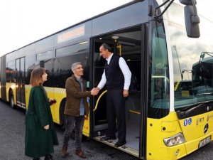 Metrobüs sürücülerinin özel ziyaretçileri