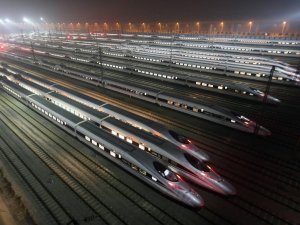 Çin’deki yüksek hızlı demiryolu ağı 35 bin kilometreye ulaşacak