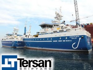 Tersan Tersanesi, Ervik Havfiske’ye 2 adet fabrika balıkçı gemisi teslim etti