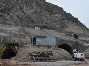 Kop Tüneli'nde çalışmalar hızlandı