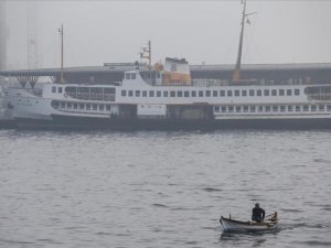 İstanbul'da hava koşulları nedeniyle bazı vapur seferleri iptal