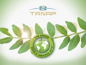 TANAP, “Dünya Lideri” ve “Yeşil Dünya Elçisi” unvanlarıyla onurlandırıldı