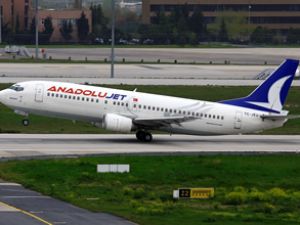 Anadolu Jet'in 34. uçuş noktası Siirt