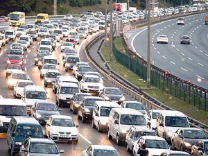 İstanbul'da, 21 ilin nüfusu kadar trafiğe kayıtlı araç bulunuyor