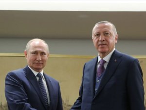 TürkAkım açılışı öncesi, Erdoğan Putin ile bir araya geldi