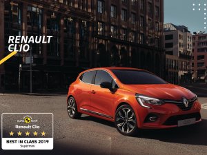 Yeni Renault Clio, en güvenli süpermini seçildi