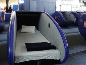 İstanbul Havalimanı'nda uyku kabini hizmeti başladı