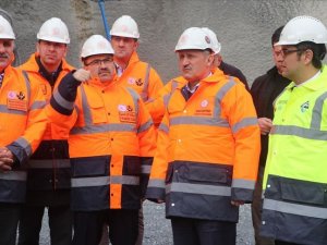 "Zigana Tüneli'nde kazı çalışmaları yüzde 65 oranında tamamlandı"