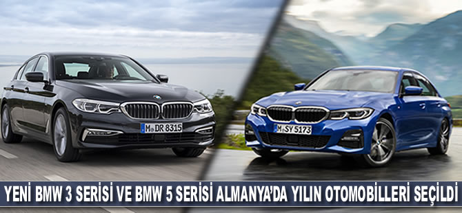 Yeni BMW 3 serisi ve BMW 5 serisi Almanya’da yılın otomobilleri seçildi