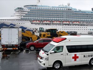 Japonya'da karantina gemisinde 70 kişide daha 'Kovid-19' tespit edildi