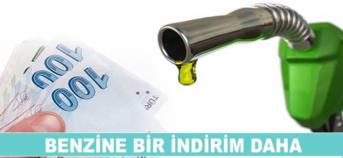 Benzine bir indirim daha