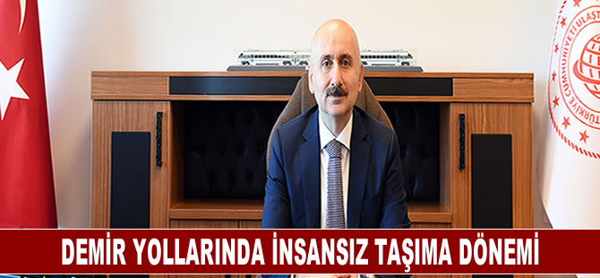 Demir yollarında insansız taşıma dönemi