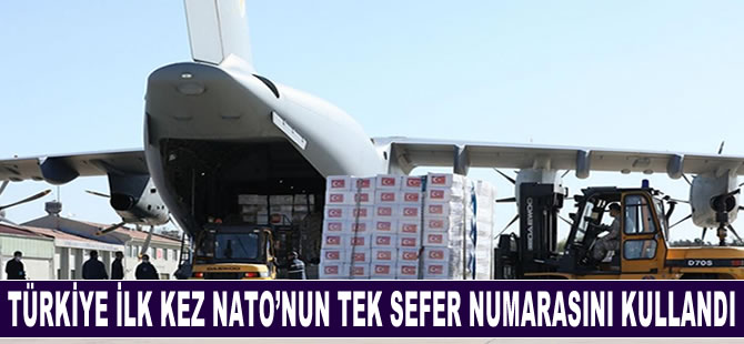 Türkiye ilk kez NATO'nun tek sefer numarasını kullandı