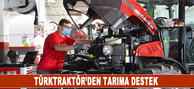 TürkTraktör'den tarıma destek