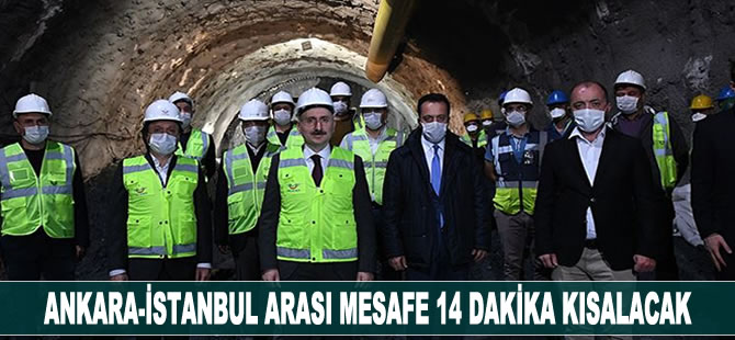 Ankara-İstanbul arası mesafe 14 dakika kısalacak