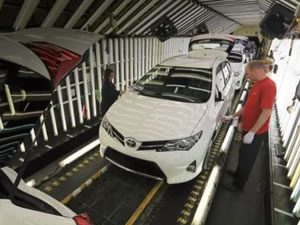 Toyota Türkiye'de ki üretimine yeniden başladı