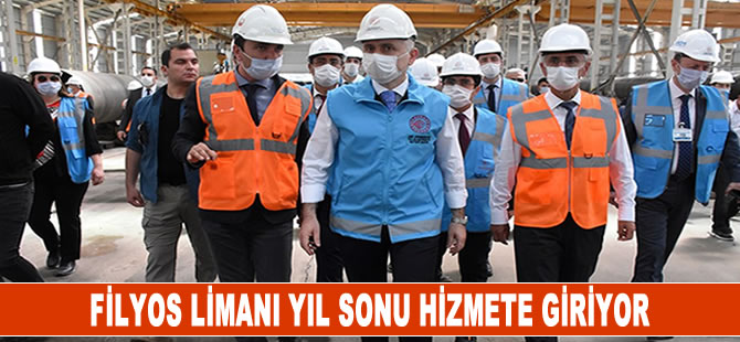 Filyos Limanı yıl sonu hizmete giriyor