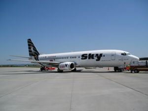 Sky Airlines'in Antalya-İsrail uçuşu artıyor