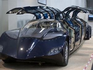 Spor otomobili andıran "Süperotobüs"