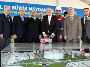 Çağlayan meydanının temeli atıldı