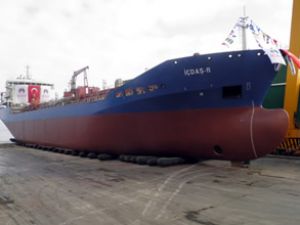 İÇDAŞ-11 gemisi törenle denize indirildi