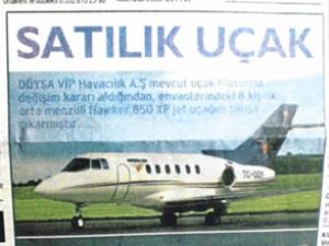 DÖYSA VIP şirketi seri ilanla uçak satıyor