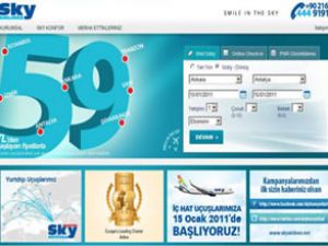 Sky Air, internetten bilet satışına başladı