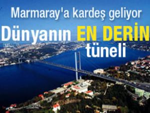 Marmaray projesine kardeş geliyor