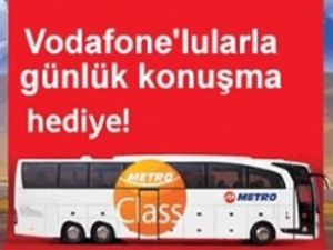 Metro, Vodafone'le bedava konuşturacak