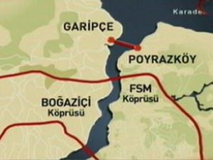 Üçüncü köprü için ihale ilanına çıkılıyor