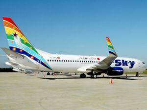 Sky Airlines yüzde 96 rötarsız uçuyor