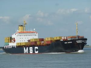 MSC Maria gemisi karaya oturdu