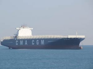 CMA CGM, yeni gemisi LYRA'yı teslim aldı