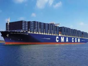 CMA CGM 8 yeni gemiyi suya indiriyor