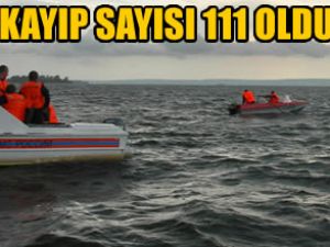 Batan Rus gemisinde kayıp sayısı 111 oldu