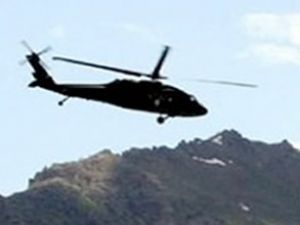 Mardin'de askeri helikopter düştü