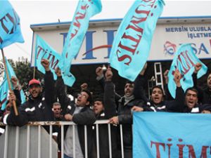 Mersin'de liman işçilerinden grev uyarısı
