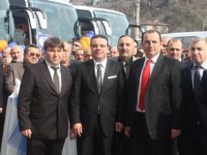 Metro, Karabük'te yeni otobüslerini tanıttı