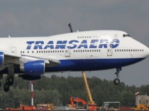 Transaero Havayolları yolcu sayısı artıyor